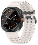 Mybandz 65038 waves szilikon szíj-fehér/samsung galaxy watch ultra (65038) - mostelado