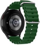 Samsung Galaxy Watch 3 (45 mm) okosóra szíj - F- Design FS01 - zöld szilikon szíj (szíj szélesség: 22 mm) - tokgalaxis