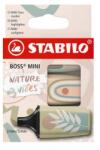 STABILO Boss Mini Naturevibes szövegkiemelő készlet 3 db-os (beige, earth green, mud green) (07/03-72)