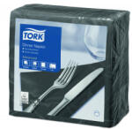 Tork szalvéta Dinner Advanced 39X39, FEKETE, 150 lap/csg, 12csg/karton (478761)
