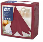 Tork szalvéta Linstyle, premium textilhatású, BURGUNDI, 39/1, 50db/csg, 12csg/karton (478855)