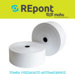  Hőpapír 58mm széles, 450fm hosszú, cséve 25mm, BPA mentes nyomatla, TOMRA visszaváltó gépehez Bluering® (57614)