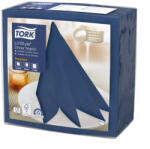Tork szalvéta Linstyle, premium textilhatású, KÉK, 39/1, 50db/csg, 12csg/karton (478856)