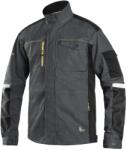 CXS Munkavédelmi felső CXS STRETCH rövidített - Sötétszürke / fekete | 46 (1010-034-734-46)
