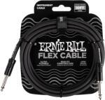Ernie Ball 6434 Flex Cabel Egyenes Gitárkábel 3m és 6m (fekete)