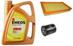 Eneos Suzuki Ignis olajcsere szett 2003-2007, 1.3-1.5 benzin levegőszűrő, olajszűrő, Eneos Premium Hyper 5w40 4L (13780-86G00, 16510-61A01)