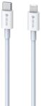 DEVIA Smart Cable Type-C - Lightning adat- és töltőkábel 3A 1m (fehér)