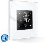  Okos termosztát, WiFi, üveg előlap (WK-WH)