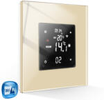  Okos termosztát, WiFi, üveg előlap (WK-GD)