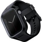 UNIQ Monos tok szíjjal Apple Watch 4/5/6/7/8/9/SE/SE2 (44/45mm) - fekete