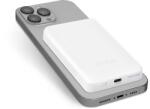SBS TEBB5000MAG1CW indukciós powerbank 1xUSB-C csatlakozással 5000mAh 10W - fehér