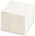 Bluering Kockatömb 8x8x6, 5cm, ragasztás nélküli, transzparens tartóban 80% fehérség Bluering® fehér - vegyesbolt