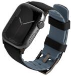 UNIQ Linus csereszíj Apple Watch 42/44/45/49 mm - fekete