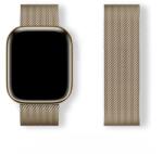 Hurtel Milanese Loop csereszíj Apple Watch 38/40/41mm - arany színű