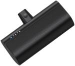 Blue Star W0556 PlugOn powerbank beépített Type-C csatlakozóval 5000mAh 2.1A - fekete