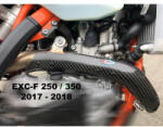 Pro-carbon Racing KTM Kipufogó Védő - Év 2017-19 - 350 EXC-F