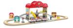  Set trenulet cu gara portabil HAPE Trenulet