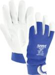 Sara Workwear Работни ръкавици softgrip - кожа и памук, en388 (rsl003-32-20)