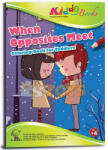 Kiddo Books Carte de colorat pentru copii Kiddo Books When Opposite Meet 4029 (KIDDO4029) Carte de colorat