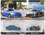 Mattel Set 2 mașinuțe metalice Audi S4 Quattro și Audi R8 LMS JDY82 (JDY82)