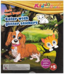 Kiddo Books Carte de colorat pentru copii Kiddo Books Cats and Dogs 6010 (KIDDO6010) Carte de colorat