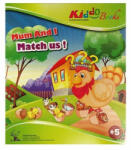 Kiddo Books Carte de colorat potrivește și învață Cine este mămica mea 5035 (KIDDO5035) Carte de colorat