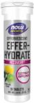 NOW Foods Effer-Hydrate / Effervescent Recovery [10 разтворими таблетки] Лимон и лайм
