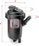 SOFIMA Filtru combustibil SOFIMA S 5120 GC (S 5120 GC) - fixbox