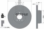 TEXTAR Disc frana TEXTAR 92161205 (92161205)