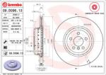 BREMBO Disc frana BREMBO 09. D096.13 (09.D096.13) - fixbox