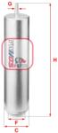 SOFIMA Filtru combustibil SOFIMA S 1952 B (S 1952 B) - fixbox