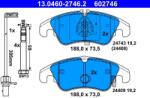 ATE Set placute frana ATE 13.0460-2746.2 (13.0460-2746.2)