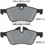 TEXTAR Set placute frana TEXTAR 2328101 (2328101)