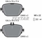 TEXTAR Set placute frana TEXTAR 2260201 (2260201)