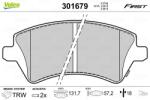 VALEO Set placute frana VALEO 301679 (301679)