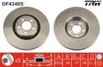 TRW Disc frana TRW DF4340S (DF4340S) - fixbox