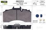 VALEO Set placute frana VALEO 882253 (882253)