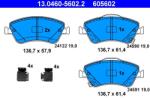 ATE Set placute frana ATE 13.0460-5602.2 (13.0460-5602.2) - fixbox