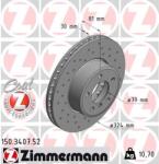 ZIMMERMANN Disc frana ZIMMERMANN 150.3407. 52 (150.3407.52)