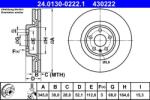 ATE Disc frana ATE 24.0130-0222.1 - fixbox