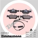 ZIMMERMANN Set placute frana ZIMMERMANN 23287.175. 2 (23287.175.2)