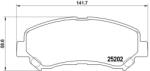 BREMBO Set placute frana BREMBO P 79 028 (P 79 028)