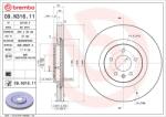 BREMBO Disc frana BREMBO 09. N316.11 (09.N316.11)