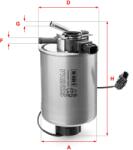 SOFIMA Filtru combustibil SOFIMA S 4018 NR (S 4018 NR) - fixbox