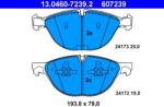 ATE Set placute frana ATE 13.0460-7239.2 (13.0460-7239.2)