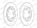FERODO Disc frana FERODO DDF2484C (DDF2484C)
