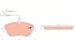 TRW Set placute frana TRW GDB1595 (GDB1595)