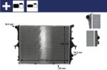 MAHLE Radiator, racire motor MAHLE CR 571 000S (CR 571 000S)