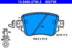 ATE Set placute frana ATE 13.0460-2790.2 (13.0460-2790.2) - fixbox