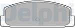 DELPHI Set placute frana DELPHI LP1766 (LP1766)